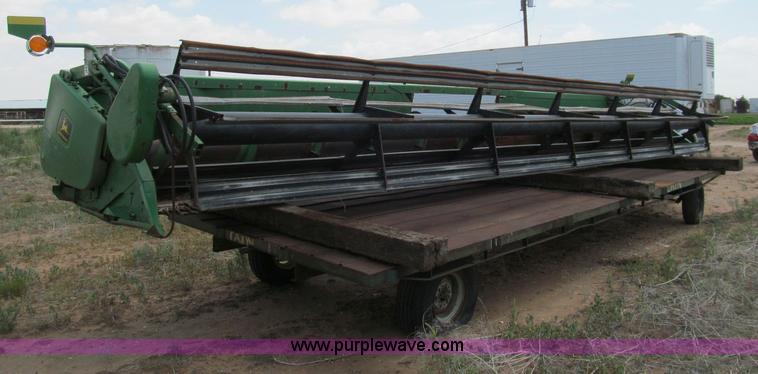 1999 John Deere 930R rigid header - G5501