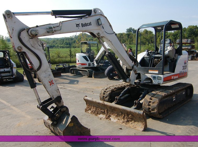 2006 Bobcat 337G compact excavator - 6005