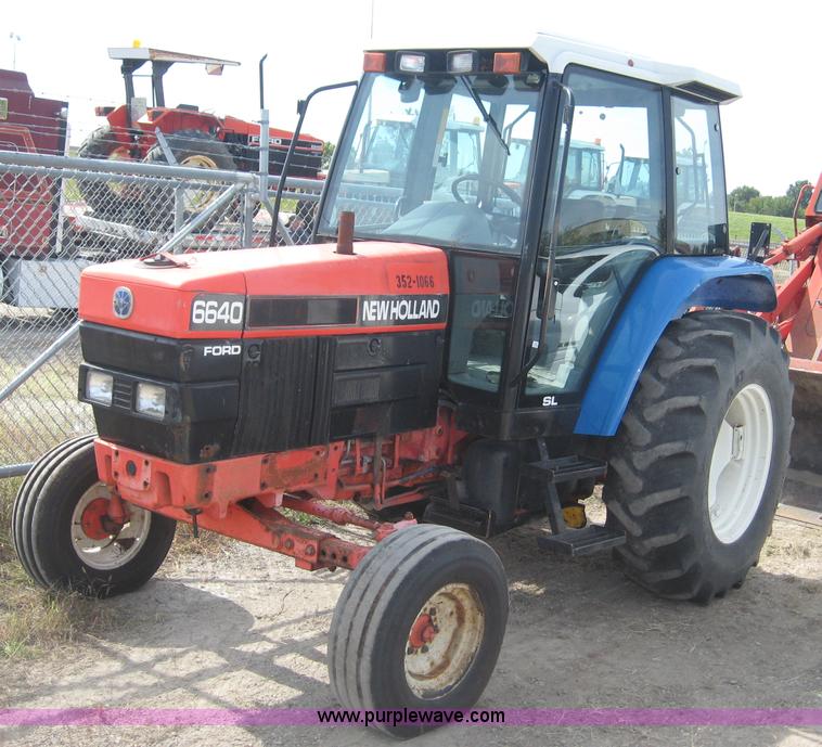 1996 New Holland 6640SL wheel tractor - 6665