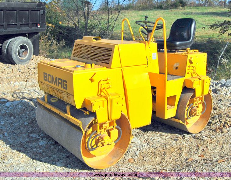 1991 Bomag BW120 AD tandem roller - 6019