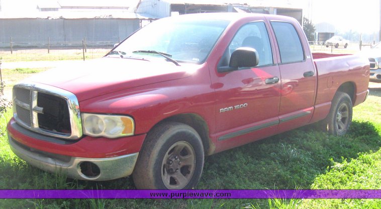 2001 Dodge Ram 1500 quad cab SLT pickup - 5665
