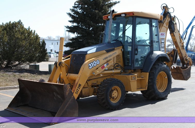 2004 John Deere 310G MFWD loader backhoe - 1006