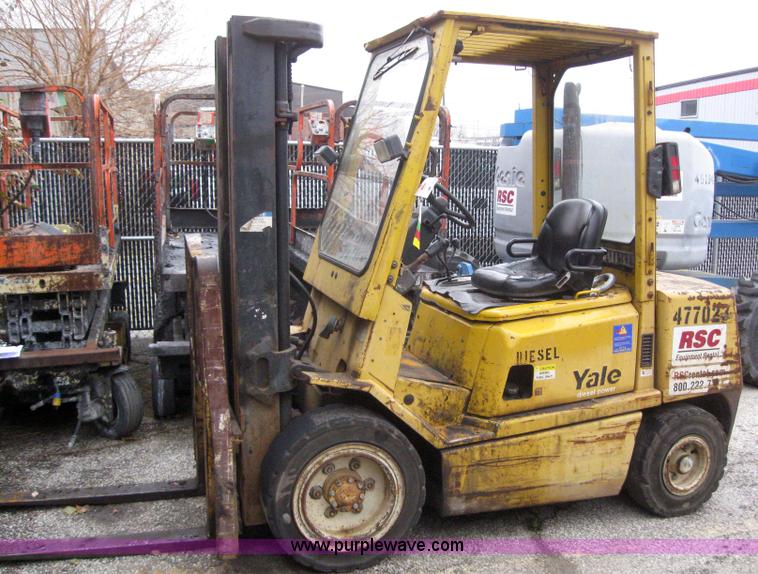 2003 Yale GDP060TGEUAE087 forklift - 3063