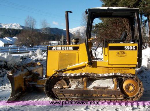 1989 John Deere 550G dozer - 1000