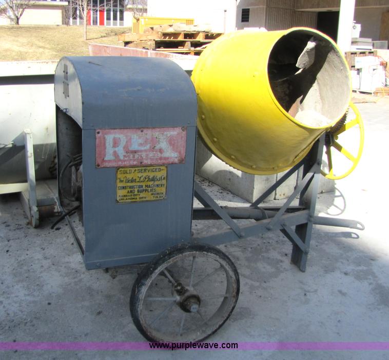 Rex 3 1/2 - S Mixer concrete mixer - 1509