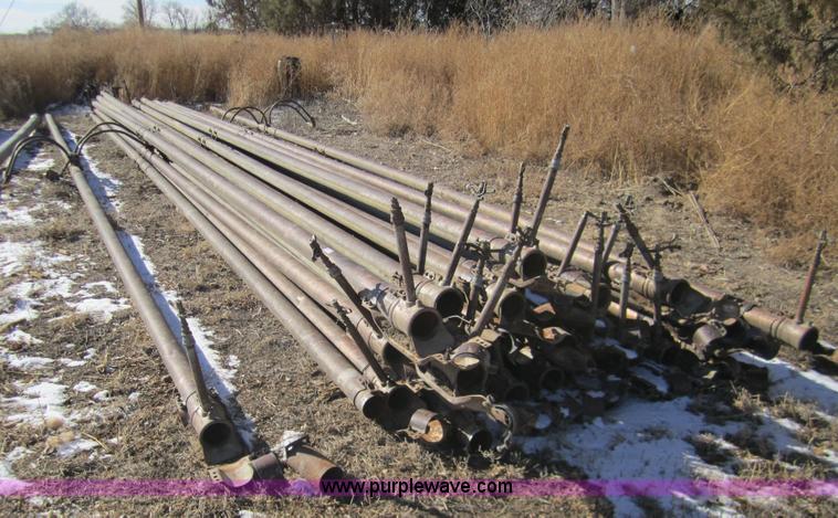 (30) Wade Rain towline 4&quot; aluminum sprinkler sections - 3205