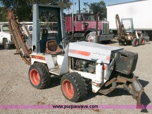1989 Bobcat 3023 trencher - A1206
