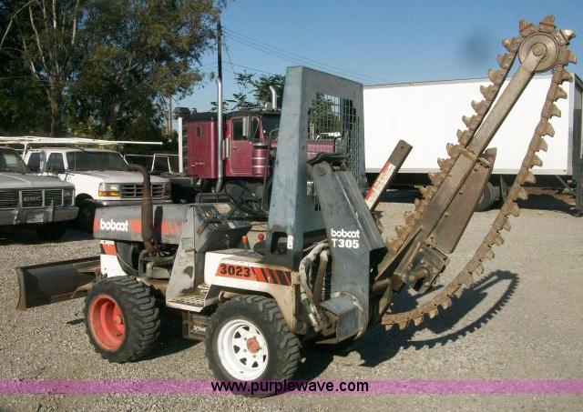 1990 Bobcat 3023 trencher - A1207