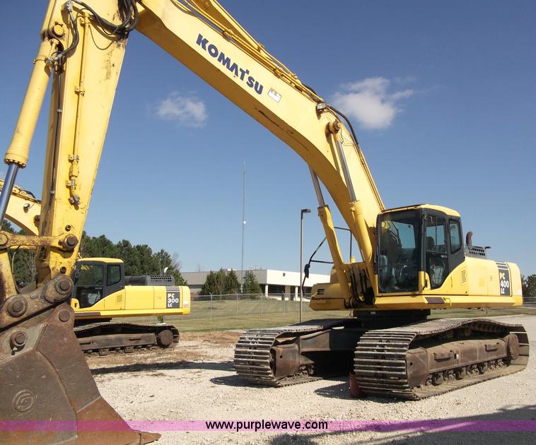 2005 Komatsu PC400LC-7L Galeo series excavator - B5033