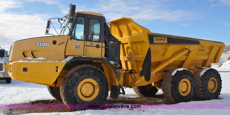2002 John Deere 350D 6x6 articulating dump truck - A5747