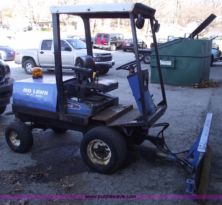 New Holland FM60 mower and snow plow - A1657