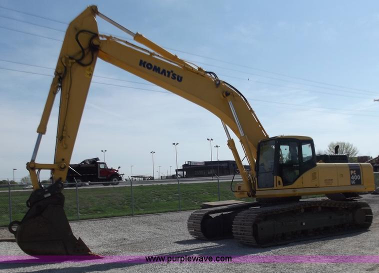 2004 Komatsu PC400LC-7L excavator - D3783