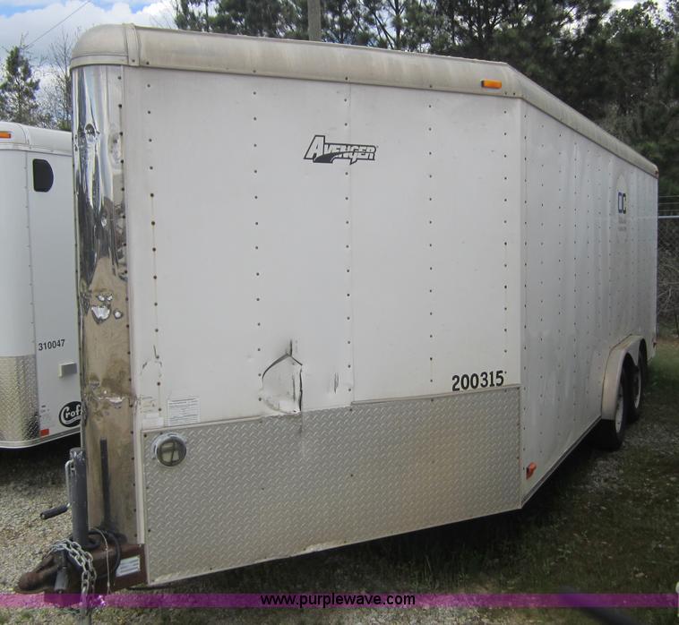 2001 Avenger V-nose trailer - B1113