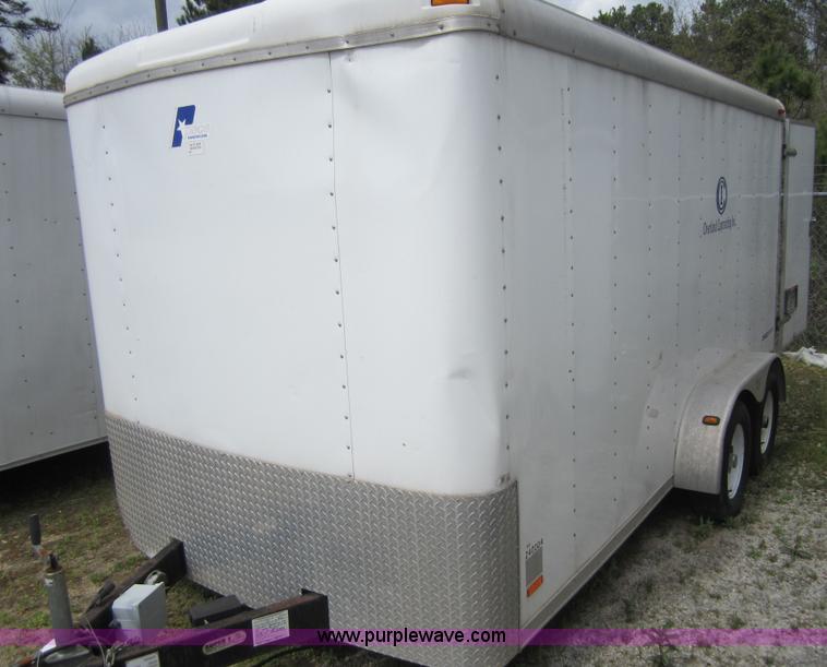 2004 14' tandem axle trailer - B1115
