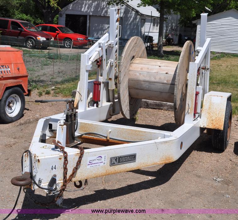 Kiefer Industrial reel trailer - A5918