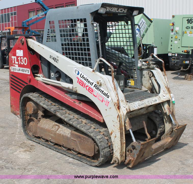 2006 Takeuchi TL130 track skid steer - C2799