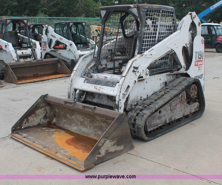 2006 Bobcat T190 track skid steer - C2800