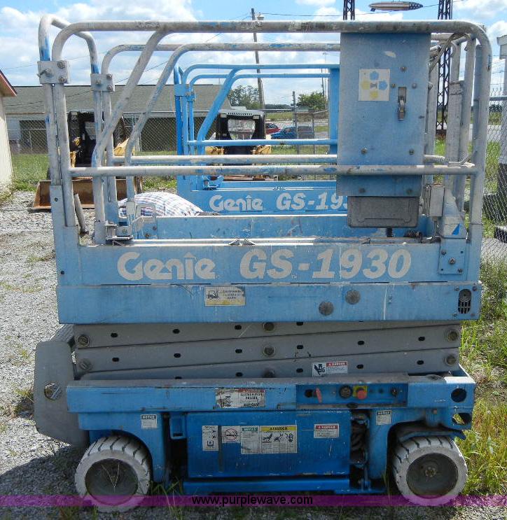 Genie GS1930 scissor lift - F7513