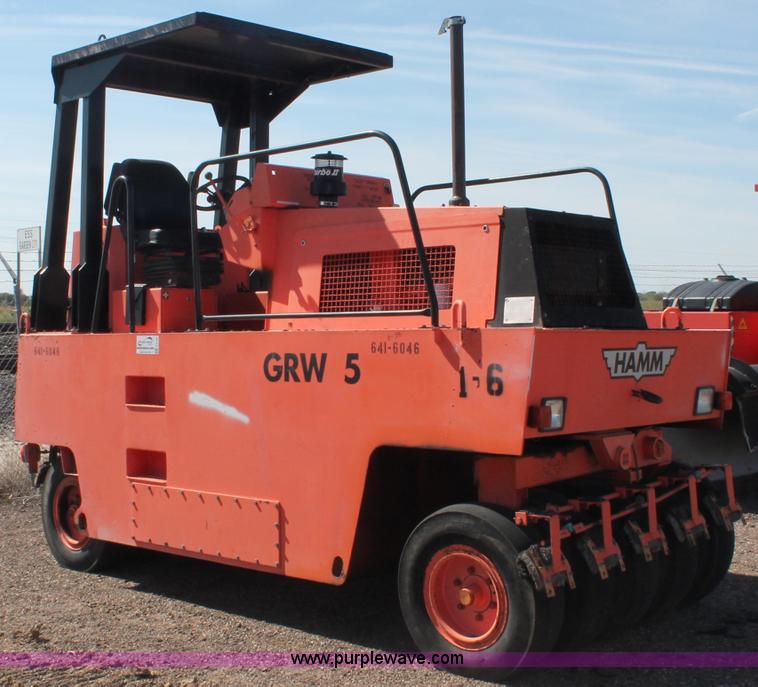 1995 Hamm GRW5 pneumatic roller - F6149