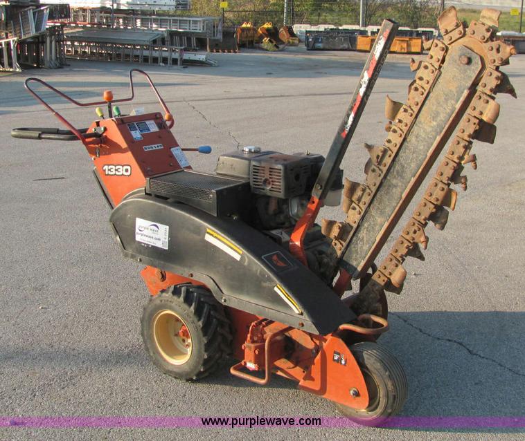 2006 Ditch Witch 1330H walk behind trencher - E2531
