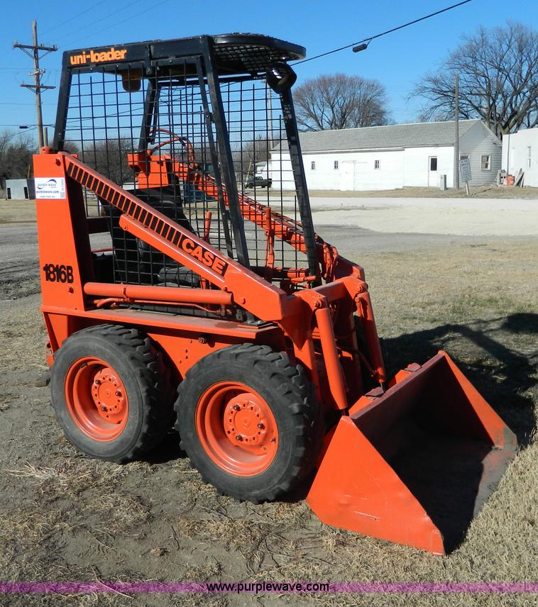 Case 1816B skid steer - G7589