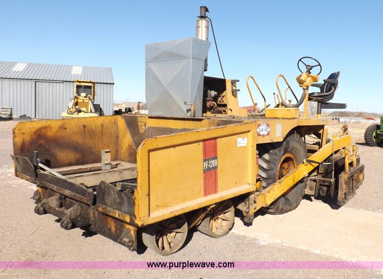 Blaw-Knox PF120H asphalt paving machine - F6342
