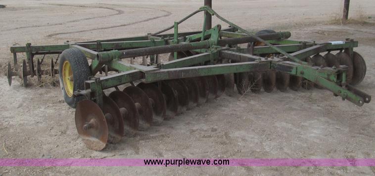 John Deere 12' tandem disk plow - G5647