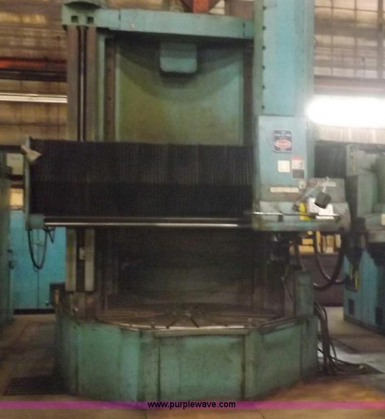 1982 Bullard Dynatape vertical boring mill - Y9475