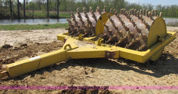Tampo double drum pad foot roller - E7200