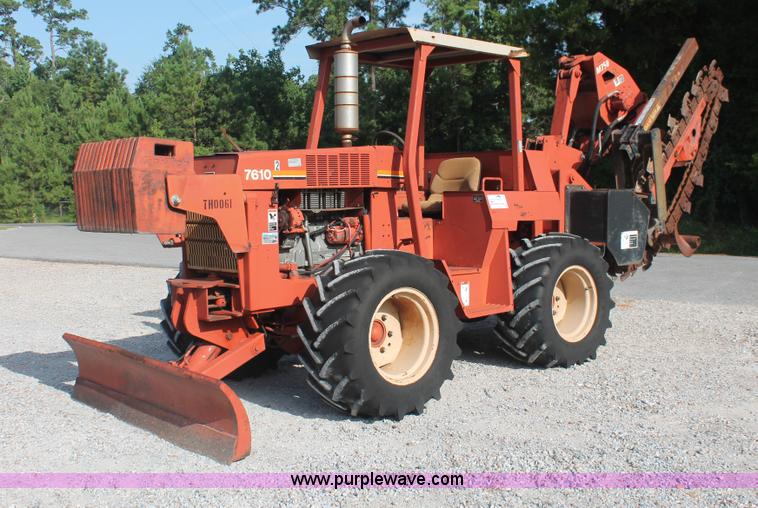 1997 Ditch Witch 7610DD trencher cable plow - I7933