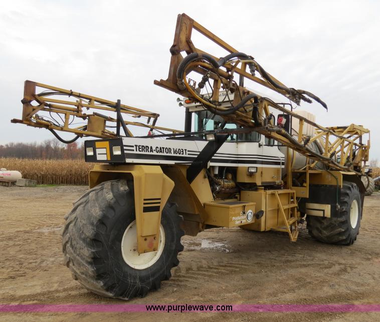 1995 Ag-Chem TerraGator 1603T liquid applicator floater - B4818