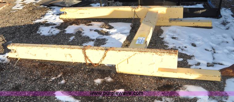 Reel boom for loader bucket - G6283