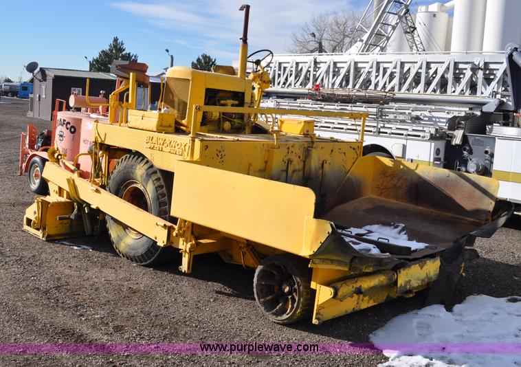 Blaw-Knox PF65 wheel mounted asphalt paver - G6325