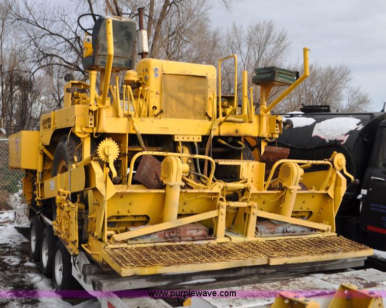 Blaw-Knox PF65 wheel mounted asphalt paver - G6341