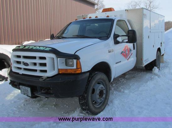 2000 Ford F550 utility truck - G8900