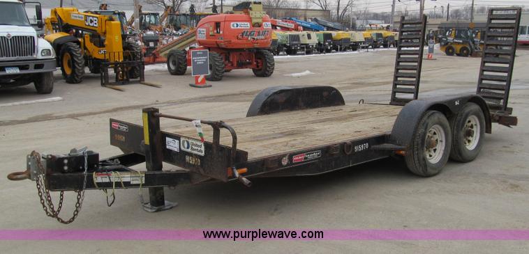 2007 Mac-lander tandem axle trailer - G9560