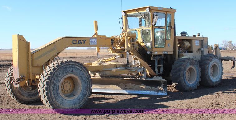 1983 Caterpillar 14G articulated motor grader - H1297