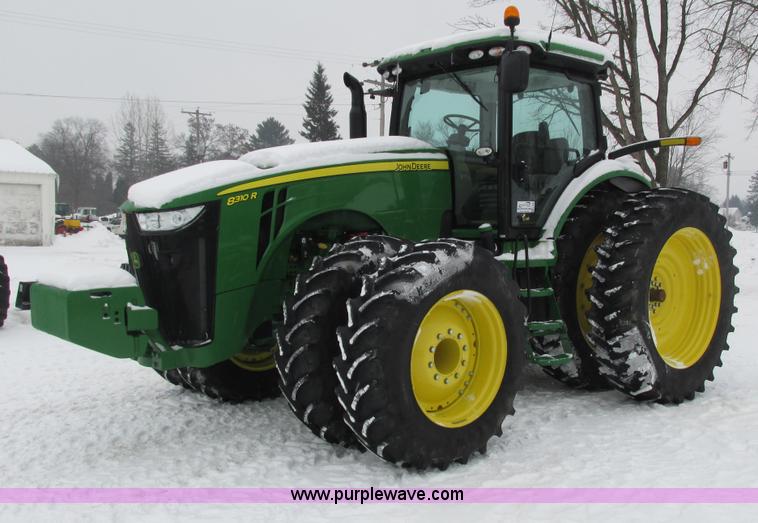2012 John Deere 8310R MFWD tractor - G8886