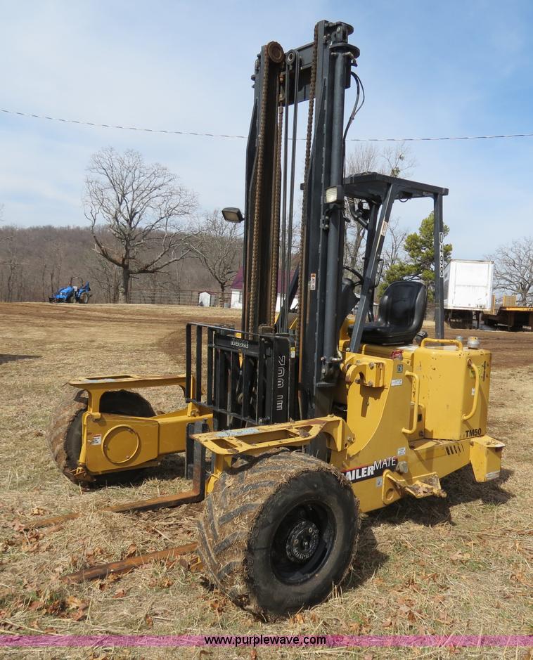 2008 Noble Trail Mate TM50 piggyback forklift - B4880