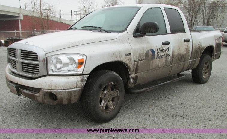 2008 Dodge Ram 1500 Quad Cab pickup truck - G9139