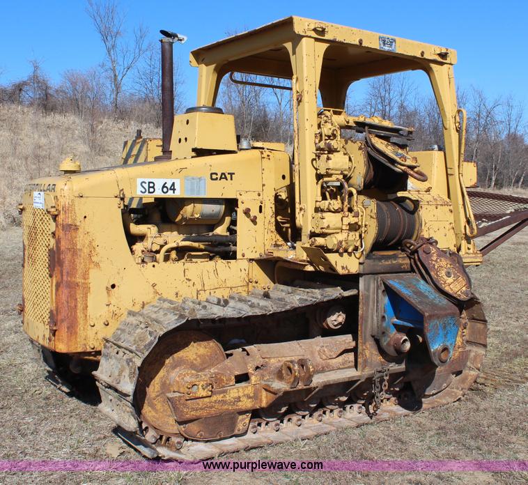 1981 Caterpillar D4E Pipelayer dozer - H6233