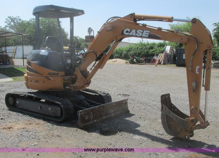 2010 Case CX36B ZTS compact excavator - I9653