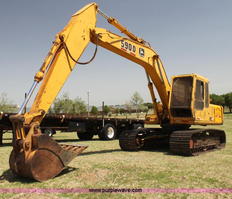 1995 John Deere 590D excavator - I7466