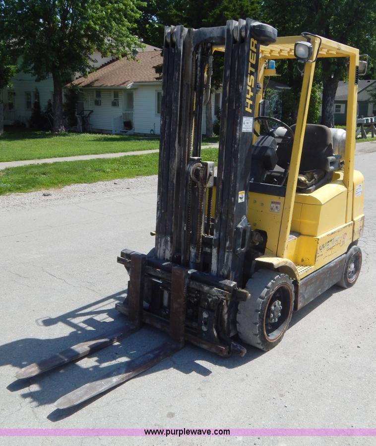 Hyster S50XM fork lift - I4679