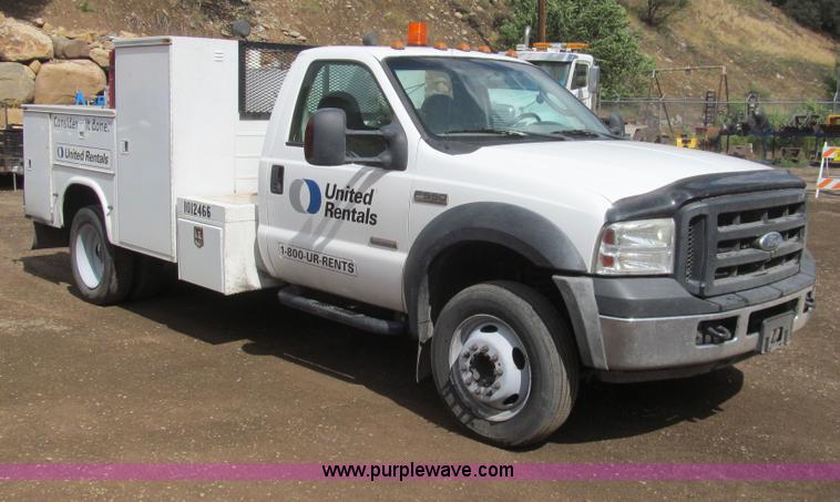 2007 Ford F550 Super Duty XL service truck - H8920