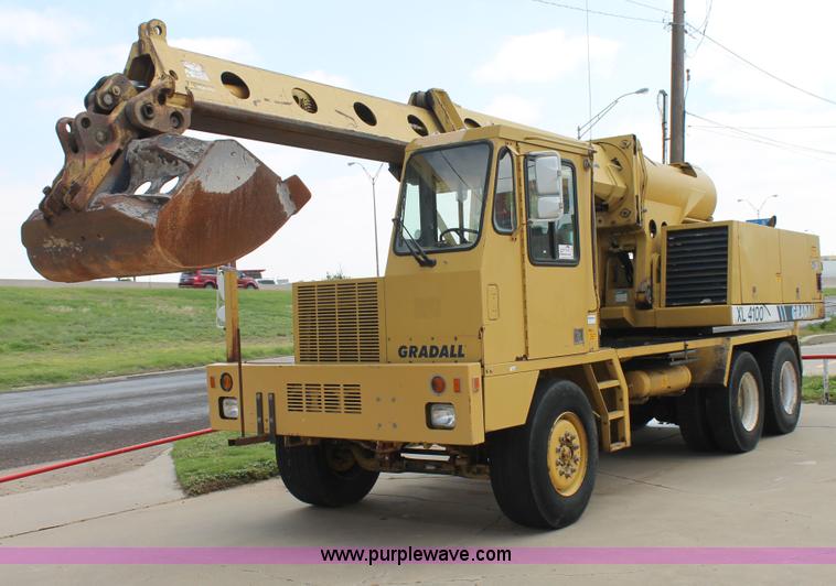 1994 Gradall XL4100 rubber tire excavator - C3884