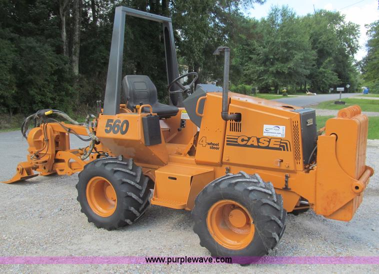 2002 Case 560 trencher - H8873