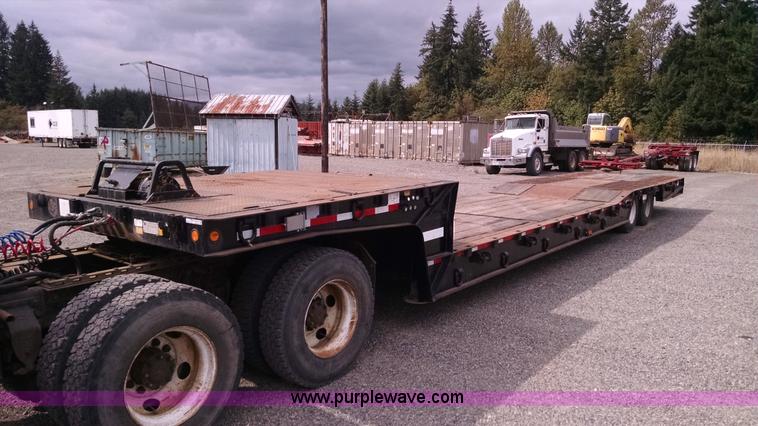 1996 Trail King TK70HT-462 lowboy trailer - AW9164