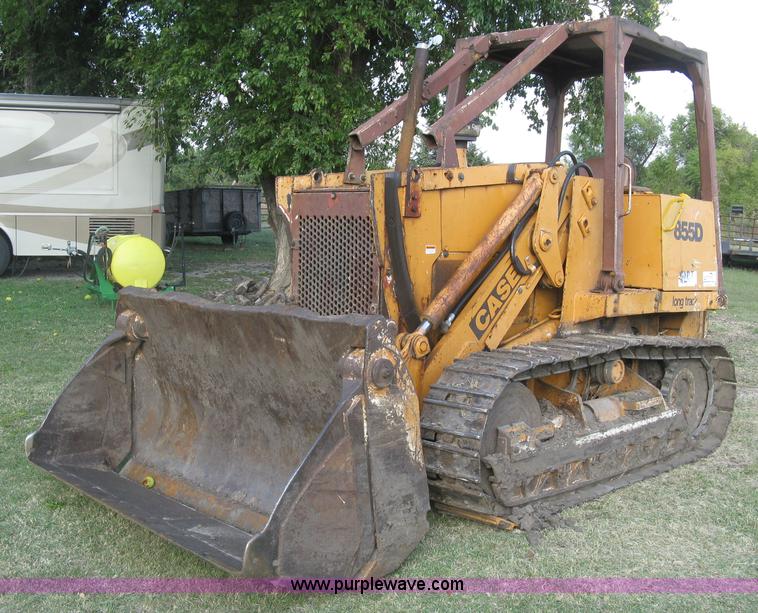 1991 Case 855D long track loader - E7998