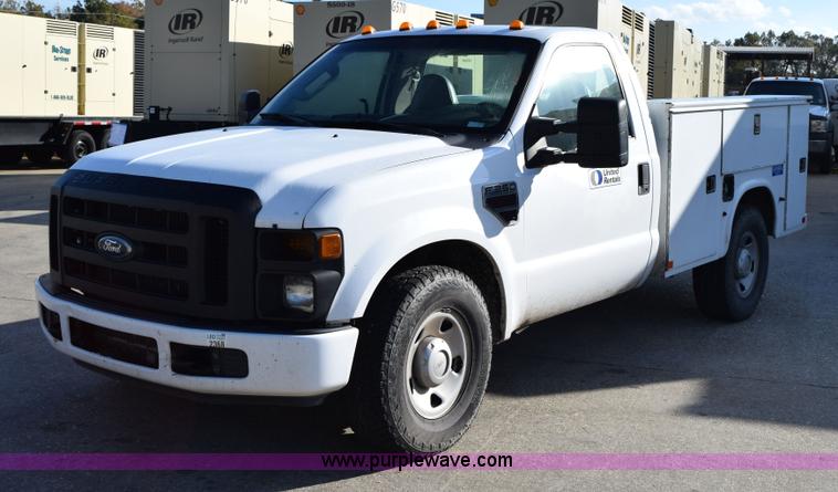 2008 Ford F250 Super Duty XL utility truck - I8630